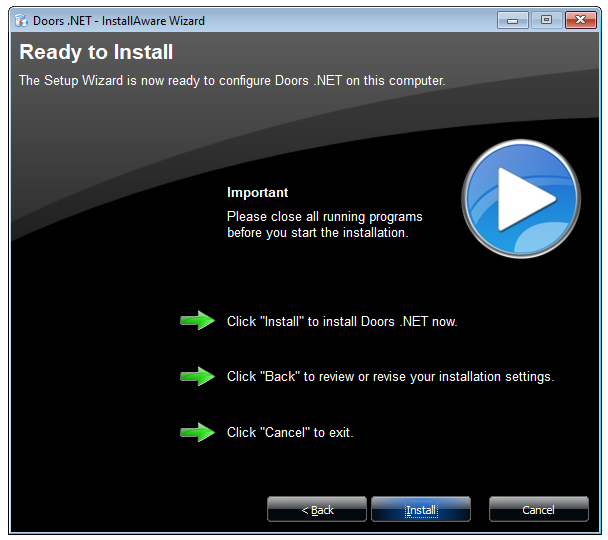 Ready to Install